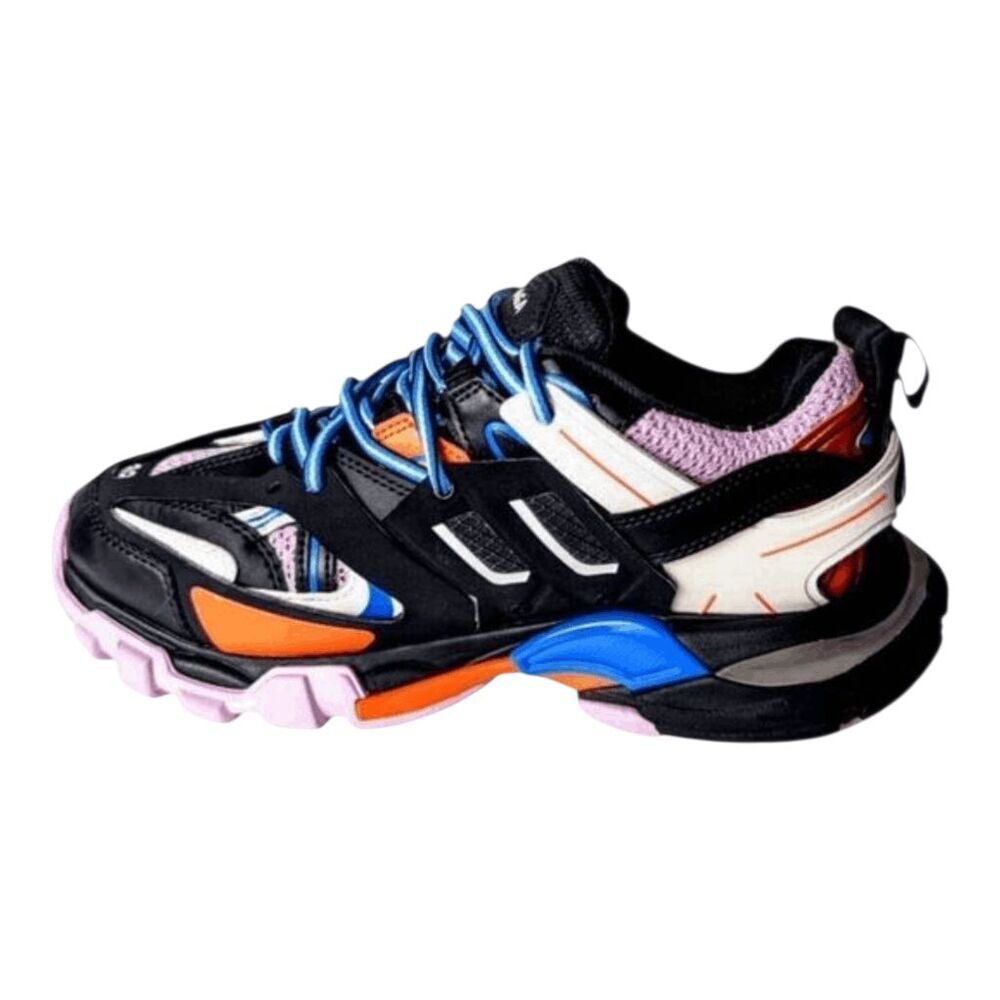 BALENCIAGA Track Trainers 'Black Orange' Size W9/M7 - Picture 7 of 16